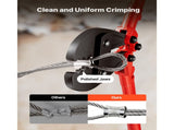762mm/30" Hand Swager, Swaging Tool for 5/32", 1/4" and 5/16" Aluminum/Copper Sleeves V952-YJQ30YC0000000001V0