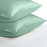 MULBERRY SILK PILLOW CASE TWIN PACK - SIZE 51X76CM - MINT ABM-204375