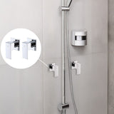 Bathroom Shower Bath Hot and Cold Square Mixer WATERMARK Certified in Chrome V63-847891