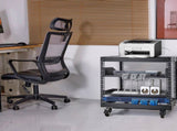 9U Open Frame Rack, 584.2 to 1016 mm Adjustable Depth, Free Standing or Wall Mount Network V952-KFSJJHS9UJL25B27FV0