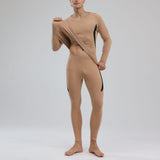 Men Thermal Underwear Set Tight Fit Warm Long Johns Long Sleeve Shirts Thermal Base Layer Set for V1294-YM0901-3117240268311