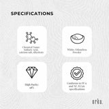 10Kg Calcium Sulphate Gypsum Powder - Food Grade Hydrous Sulfate V238-SUPDZ-40142254211152