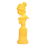 Character Figurine Desktop Craft Ornament Resin Statue for Living Room Office Coffee ShopYellow V1294-YM0901-3115210117912