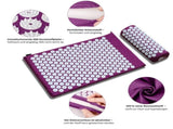 Purple Massage Acupressure Mat Yoga Sit Lying Mats Pain Stress Soreness Relax AU NEW V201-QHGMMOREONE021