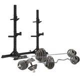 Cortex SR10 Squat Rack with 90kg Standard Tri-Grip Weight and Bar Set V420-CSST-SR10-B