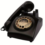 Light Luxury Retro European Telephone Royal court-style design, eco-friendly ABS material, free V1232-FGGHJ003