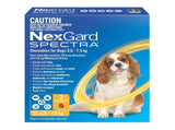 NexGard Spectra Dogs 3.6-7.5kg 3pk NEXGARD-WNGSS3_NZ