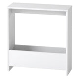Levede Side Table with Magazine Rack Small End Table NI1062-WH-AU