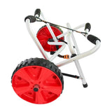 Collapsible Kayak Trolley - Folding Beach Canoe Boat Transporter Cart V238-SUPDZ-40022777036880