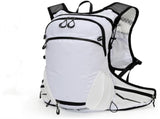 White Lightweight Outdoor Hiking Backpack Nylon Daypack for Cycling Camping and Mountaineering V888-ELOSUNG38496