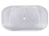 Refrigerator Turntable Organizer Transparent Rectangular Countertop Condiment Storage Rack for V1294-YM0706-3118230214812