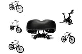 Comfort Wide Big Bum Soft Cruiser Bike Saddle Bicycle Seat Air Cushion Pad V1308-DSZKI-76