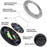 LED Solar Underground Light Waterproof Color Changing Garden Buried Lamp V201-W13043079