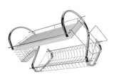 Dish Rack 2 Tier Bowl Dish Drainer Neat Organization Rust Prevention Kitchen Drying Rack Cutting V1294-YM0706-3118230219712