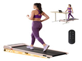 Everfit 3 in 1 Walking Pad Treadmill 12% Incline Under Desk Treadmills for Home Gym With 40cm Wide TMILL-400-2INC-PK
