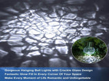 12Pack Hanging Solar Lights - Solar Powered Glass Ball Lights Waterproof Tree Hanging V1192-AZ-W-11736