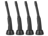 4PCS 00U Milking Machine Liners Black Rubber Teat Cup Liners Accessories for Goat Milker V1294-YM0718-3111200285611