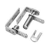 2 pack 304 Stainless Steel Swinging Hardware Saloon Door Hinges,L V1369-AZ3-W-11290