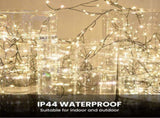900 LED Warm White USB Fairy String Lights with Remote, 30m Black Wire, IP44 Waterproof 8-Mode V1107-USB FAIRY STRING LIGHTS