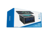 Laser Alarm Clock with Wireless Charging & Bluetooth V1031-SPK-WCALC-118