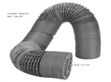 Thickened Double Layer Aluminum Foil Flexible Ducting Ventilation Exhaust Hose for Ventilator V1294-YM0901-3114200013611