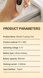 Sonic Dermaplane Razor for Women Face,Eyebrow Trimmer Facial Exfoliation & Peach Fuzz Hair Removal V1107-110-55888-WHT-230MM