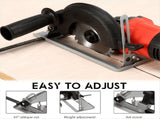 Angle Grinder Stand, 45&deg Adjustable Angle Grinder Holder Accessories Cover, 0-40mm Depth, V1370-AZ4-10050