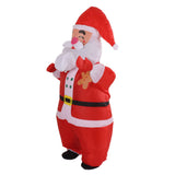 Inflatable Christmas Costume Funny Blow Up Christmas Party Doll Suit for 150190cm Adult Cosplay Big V1294-YM0703-3115230048812