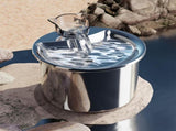 USB Powered 2L Automatic Cat Water Fountain Stainless Steel Pet Water Feeder V1263-JX-6874