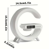 Wireless Bluetooth Speaker with RGB Light & Alarm V1142-TM601099525345606