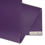 Jade Yoga Harmony Mat - Purple & Iron Flask Wide Mouth Bottle with Spout Lid, Fire, 32oz/950ml V398-JY-368P-IFB