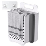 Laundry Basket - Folding Laundry Basket - Wall Shelf - Bath Shelf - Bathroom Rack - Rack V1189-WXF-260203-00303