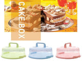 Portable Cupcake Carrier Food Preservation Boxwith Handle Transparent Cake Box V1294-YM0717-10125111
