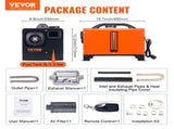 Diesel Air Heater, 12V 5KW All-on-one Diesel Heater with Remote Control and LCD Display, 5L Fuel V952-ZCJRQWS12V5KWB628V9