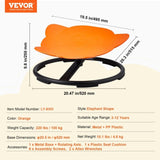 VEVOR Elephant Kids Spinning Chair 220 lbs Sensory Swivel Chair Seat Orange V952-ETZYYXCS100KQ8D4JV0