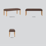 Mesi bench Ottoman - Cocoa V656-244003