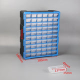 60-drawer Parts Storage Cabinet for Sorting Screws, Bolts, Organizer Box V1186-PSB005