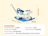 4 in 1 Rocking Horse for Toddlers 1-3 Years, Baby Rocking Horse with Detachable Balance Board, Push V952-ETYBMSLDGNKTHCEGGV9
