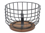 Coffee Pod Holder Iron Large Capacity Space Saving Wooden Base Coffee Pods Storage Organizer for V1294-YM0710-3118230284312