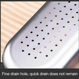 Stainless steel sink drain strainer basket, multifunctional waste filter for kitchen and bathroom, V1189-LC-LY-00015