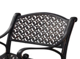 Cherise Cast Aluminium Chairs with Cushions V231-CAC-05 BRZ 1 PAIR
