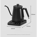 Black Gooseneck Electric Kettle with Temperature Control - 0.8L Smart Pour Over Coffee Kettle V888-ELOSUNG51233