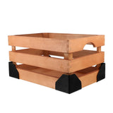 Wooden Storage Basket Sundries Organizer in Orange, and Stylish 1 Piece for Home and Office Use V1369-AZ3-W-18055