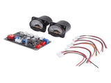 2pcs VU Level Meter Power Amplifier VU Panel Meter with Driver Board for Recording Studio 12V18V V1294-YM0715-3114220050011