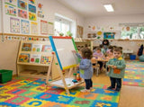 CARLA HOME 2-in-1 Kids Art Easel Chalkboard & Whiteboard V178-36513