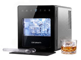 Devanti Ice Maker 5cm Large Ice Cubes Countertop Machine 150pcs/24h for Home IM-ZB-10F-BK