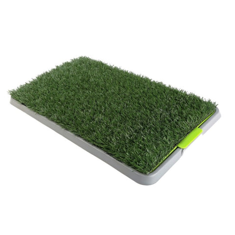 Pet Dog Potty Tray Training Toilet 1 Grass Mat 69cm x 43cm V274-PET-HH202