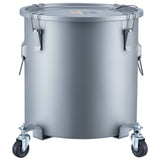 VEVOR Fryer Grease Bucket, 30L/8Gal Oil Disposal Caddy with Caster Base, Carbon Steel with V952-DJLZGYZTTGPSPYAT5V0