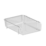 Transparent Desktop Stationery Organizer Stackable Stationery Files Storage Shelf Desktop Organizer V1294-YM0710-3117230286812