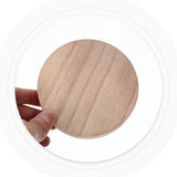 15 Pcs Wood Round Discs Natural Wooden Slices for Crafts Christmas Ornaments and Decorations V1369-AZ3-W-17468